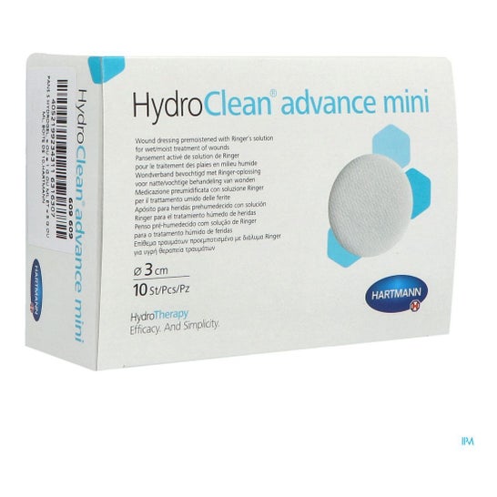 HydroClean Advance Mini Apósito 3cm 10uds