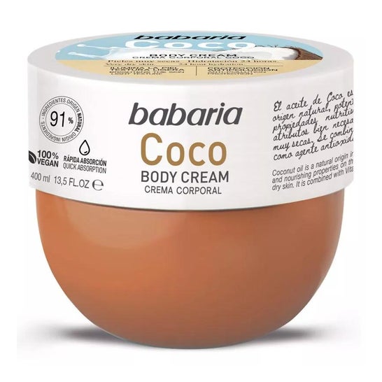 Babaria Body Cream Coco 400 ml