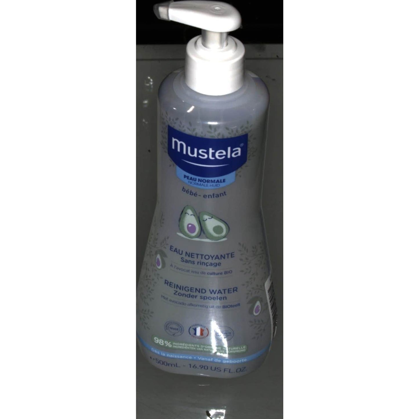 Mustela Leche limpiadora sin aclarado 500ml
