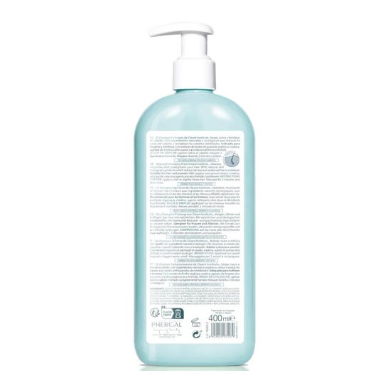 Clearé Institute champú fortaleza anticaida 400ml