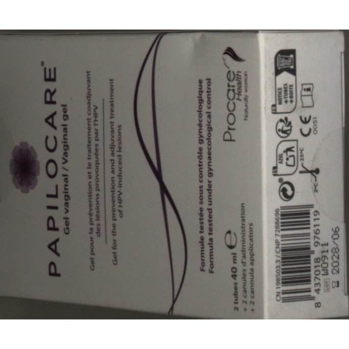 Papilocare Gel Vaginal 2x40ml