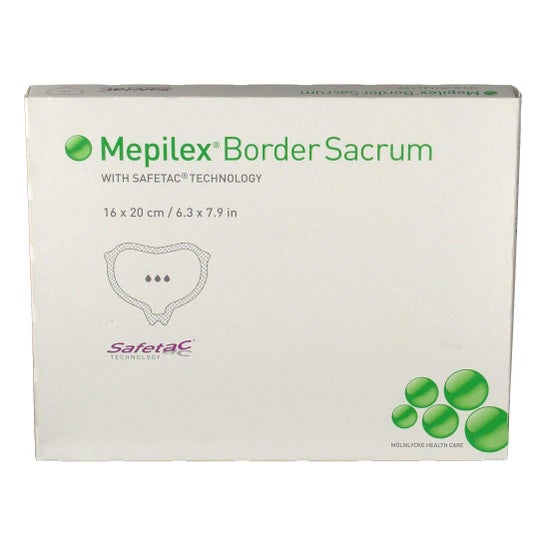 Mepilex Sacrum Edge Apósito 16x20 cm10 uds
