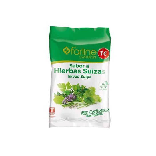 Farline Sweetsin Hierbas Suizas Caramelos 10x40g