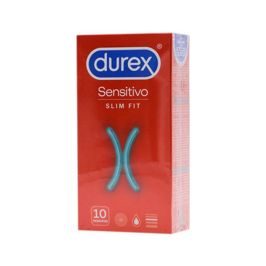 Durex Sensitivo Slim Fit Preservativos 10uds