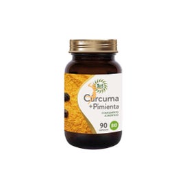 Solnatural Cúrcuma Pimienta Negra 60 caps
