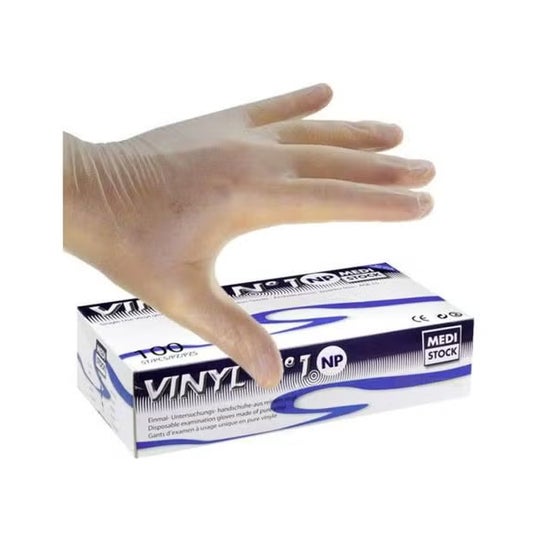 Mediven Stock Guantes Vinyl N1 100 uds