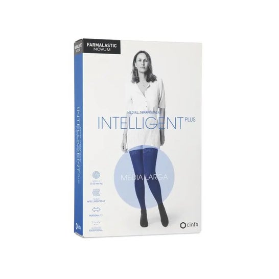 Farmalastic Novum Media Larga Intelligent Plus Comp.Normal Marino T-2