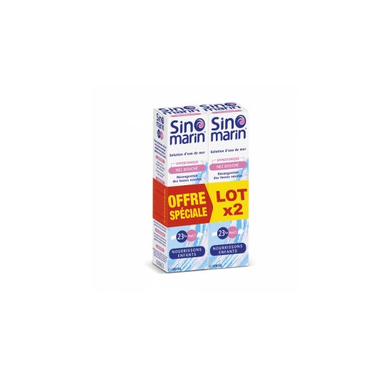 Sinomarin Solución Nasal Hipertónica Niños 2ud de 100ml