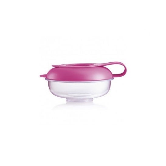 Mam Snack Box Bol Con Tapa Mam Rosa
