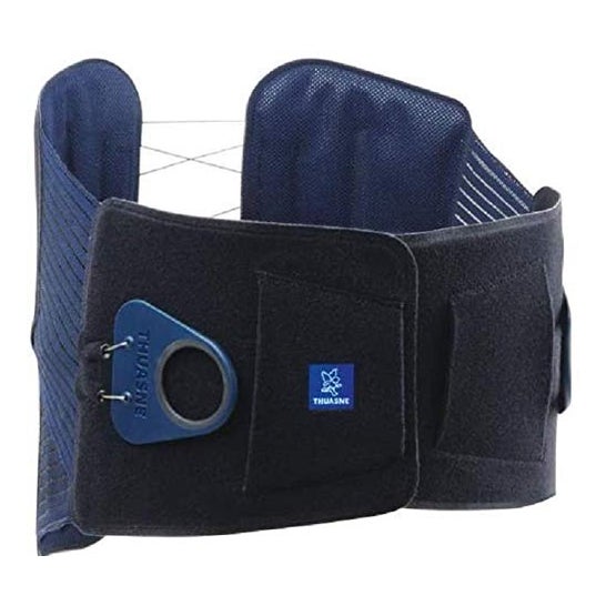 Thuasne LombaStab Faja Lumbar Negro Azul Talla 2