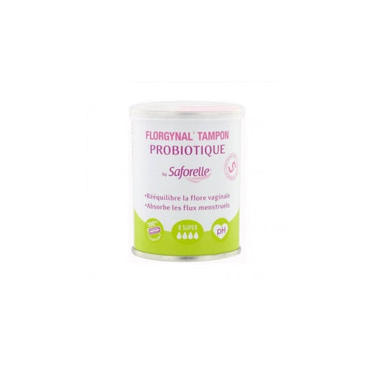 Saforelle Florgynal Buffer Probiotic Super 8 almohadillas