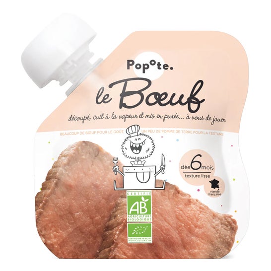 Popote Puré de Buey 60g