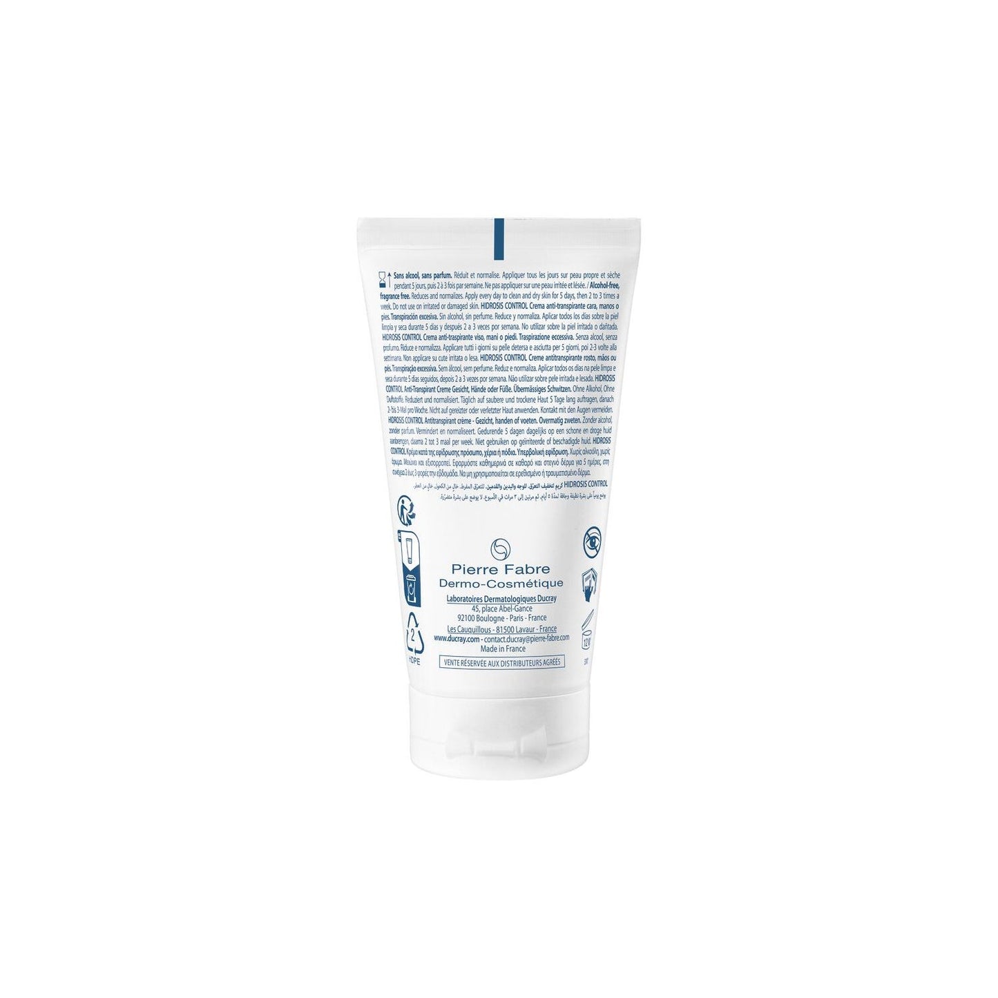 Ducray Hidrosis Control Crema Anti-Transpirante 50ml