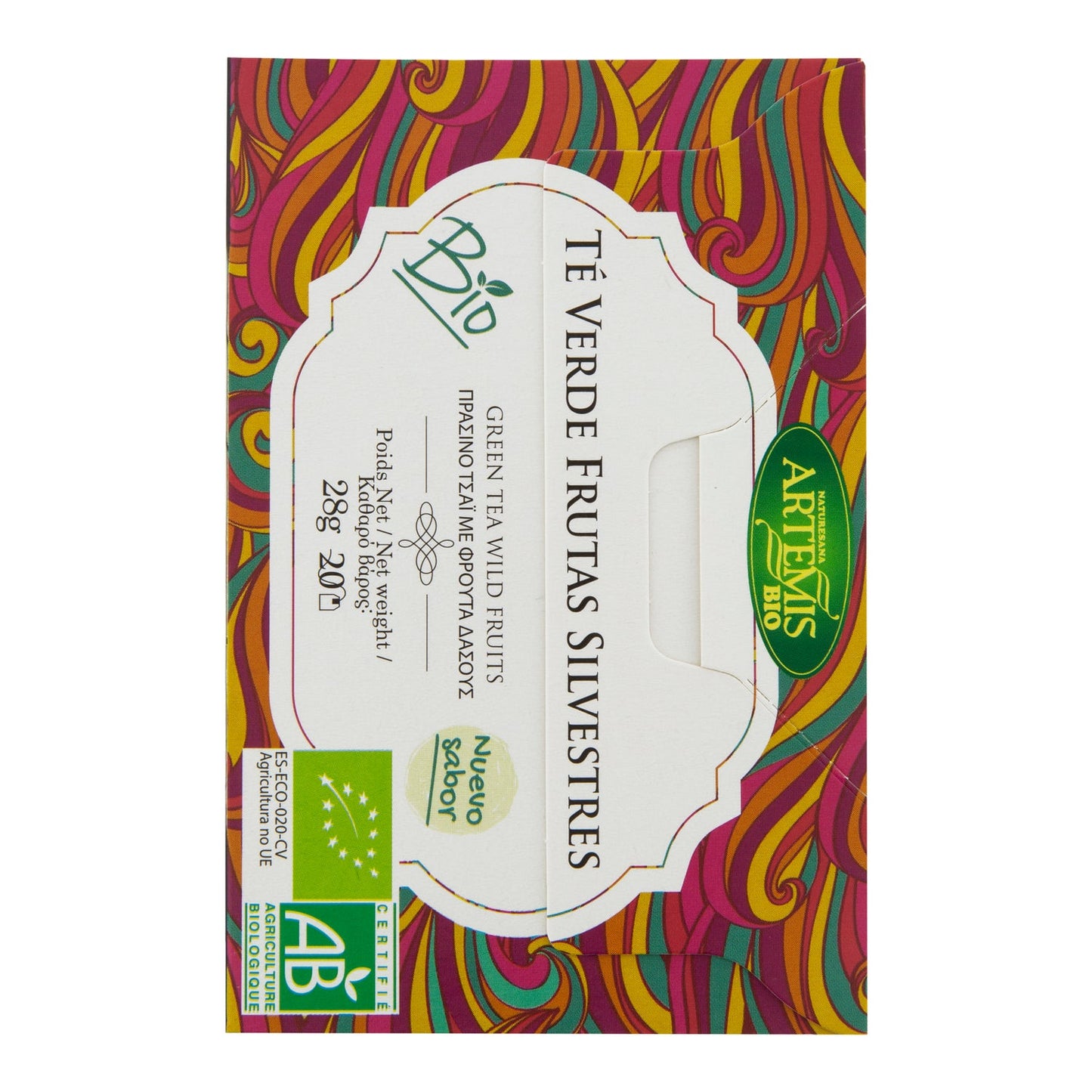 Artemis Té Verde con Frutas Silvestres 20uds