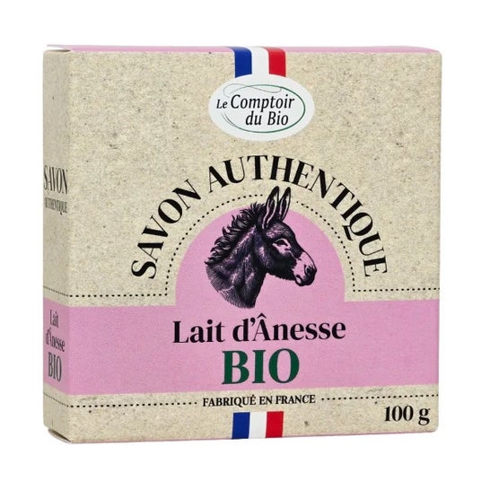 Le Comptoir du Bio Jabón a la Leche de Burra 100 g