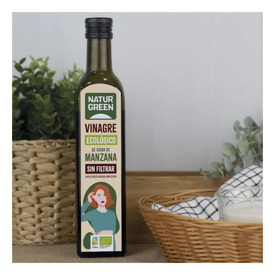 Naturgreen Vinagre De Sidra De Manzana Sin Filtrar Bio 500ml