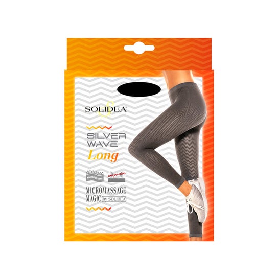 Solidea Silver Wave Long Legging Deportivo Negro 1 S 1ud