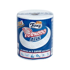 Foxy Tornado Azul Bobina 3 Capas Multiusos 1kg
