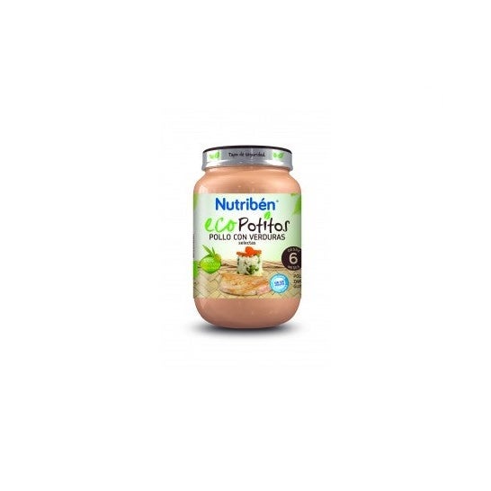 Nutribén® Eco Potitos® pollo con verduras selectas 200g