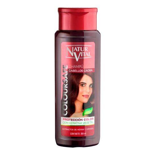 NaturVital Champu Color Caoba 300 ml