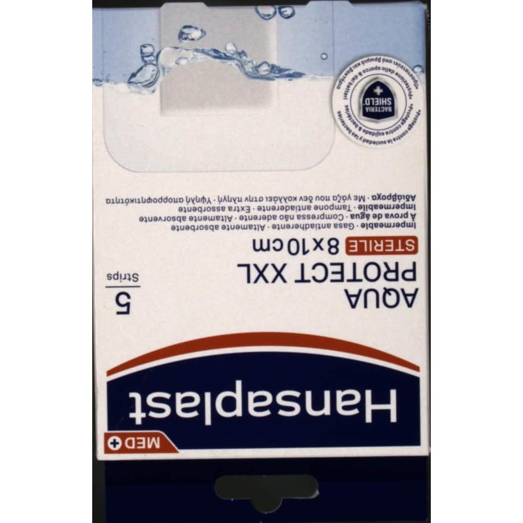Hansaplast Med+ Aqua Protect XXL Apósitos 8x10cm 5uds