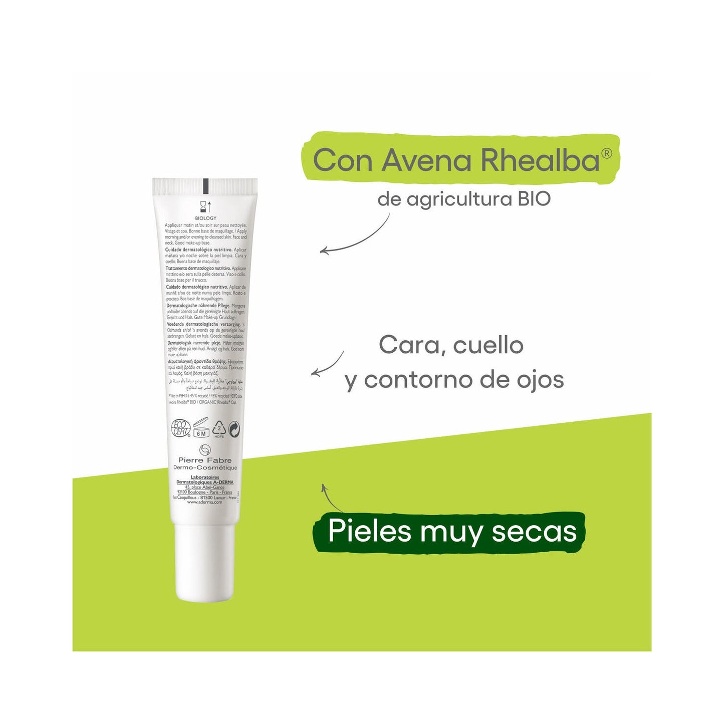 A-Derma Biology Nutri Cuidado Nutritivo 40ml