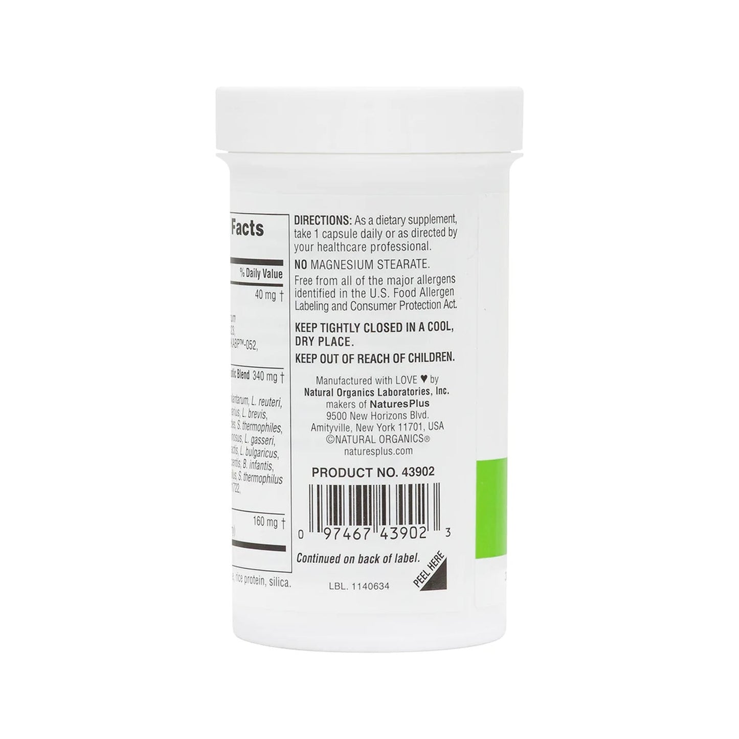 NaturesPlus GI Natural Probiotic Mega 30caps