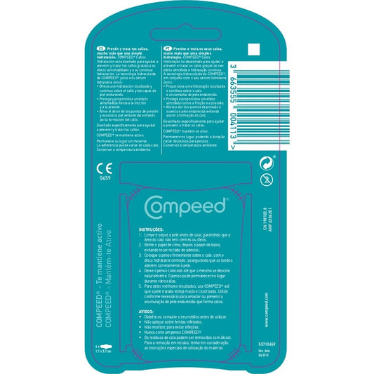 Compeed Callos Hidratación Continua 6uds