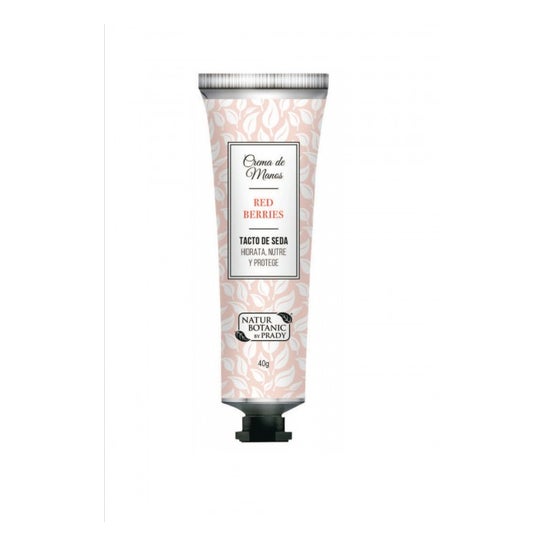 Natur Botanic Crema De Manos Tacto De Seda Red Berries 40 G