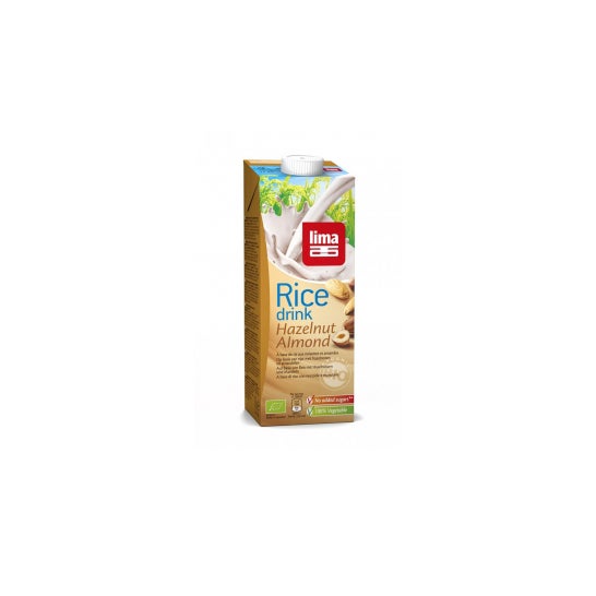 Lima Leche Arroz Avellana Almendras Bio 1L