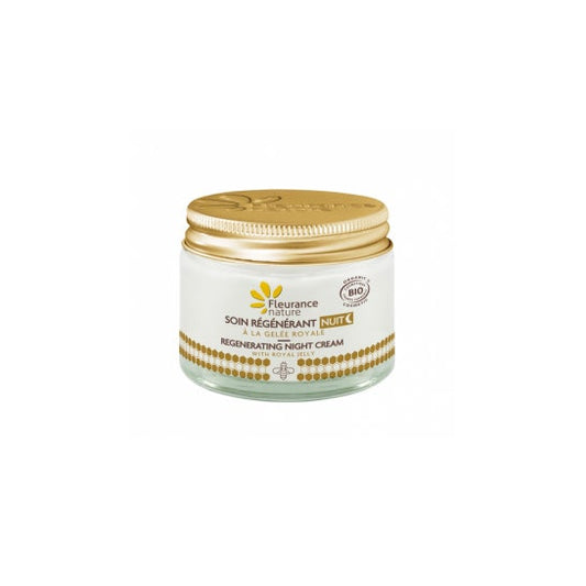 Soin Nuit Regenerant A La Gelee Royale Bio 50 ml