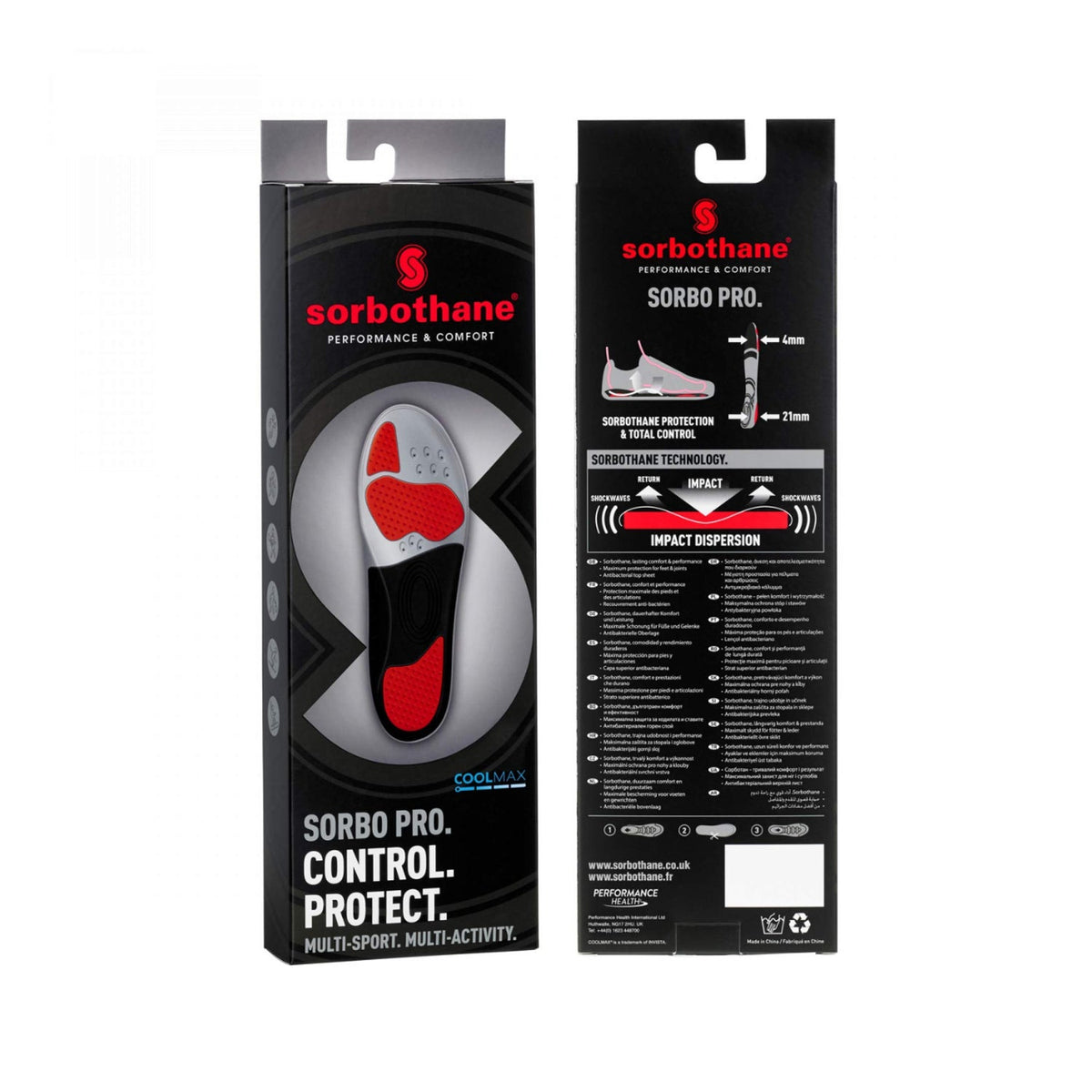 Sorbothane Plantillas Sorbo Pro Talla 43 1par