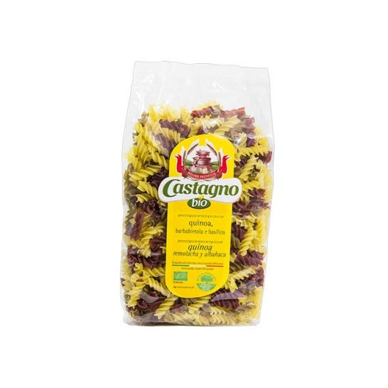 Castagno Espirales de Trigo con Quinoa Remolacha Eco 500 g