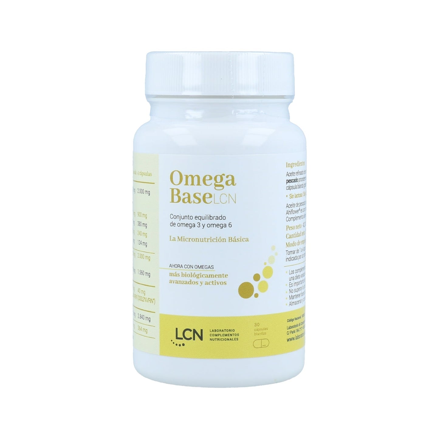 Cn Omega Base Lcn 30 Cápsulas