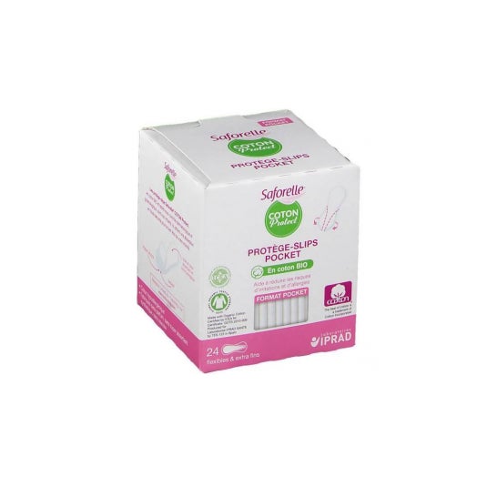 Saforelle Cotton Protect Bio Protge Slips Bolsillo X24