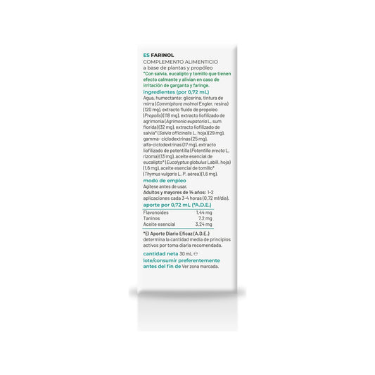 Soria Natural Composor 01 - Farinol Complex 30ml