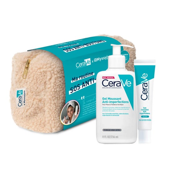 CeraVe® Neceser SOS Antiespinillas Gel Espuma + Concentrado