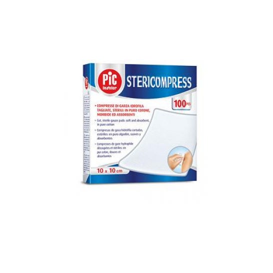 Pic Solution Gasa Stericompress Alg 10X10Cm (4 S-25U)