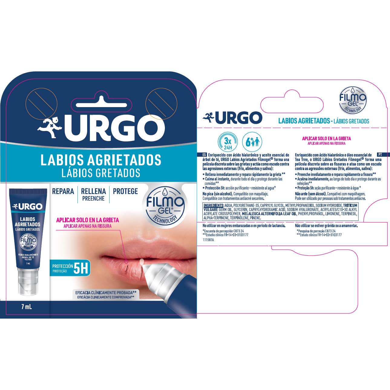 Urgo Labios Agrietados Filmogel 7 ml