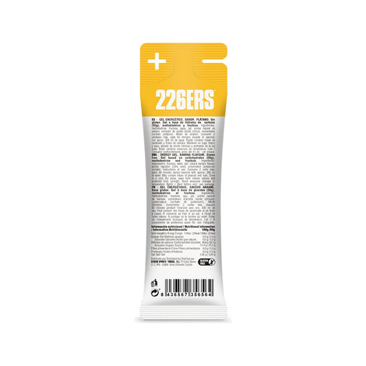226Ers Gel Energético High Fructose Plátano Bio 80g