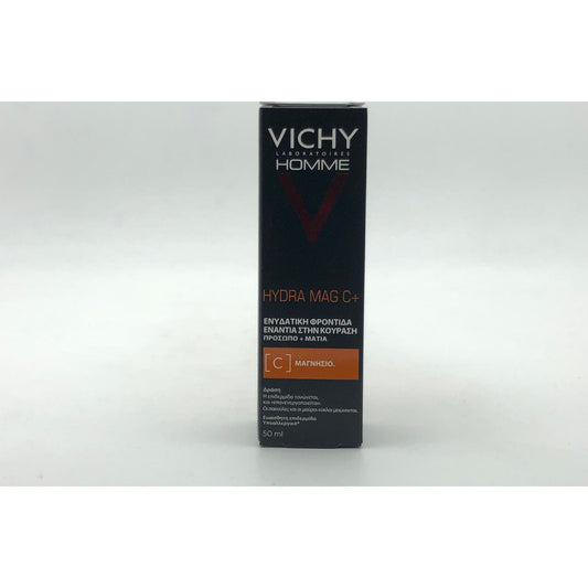 Vichy Homme Hydra Mag C+ Tratamiento Hidratante Anti-fatiga 50ml