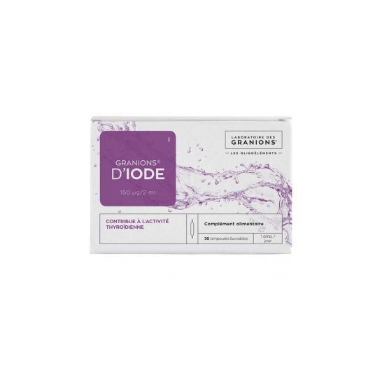 Granions Ampolla de Yodo Bebida 2Ml 30