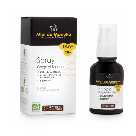 Comptoirs et Compagnies Spray Bucal Propóleos Miel Manuka 25ml