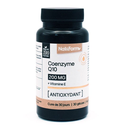 Nat & Form Coenzyme Q10 200 mg 30 Perlas
