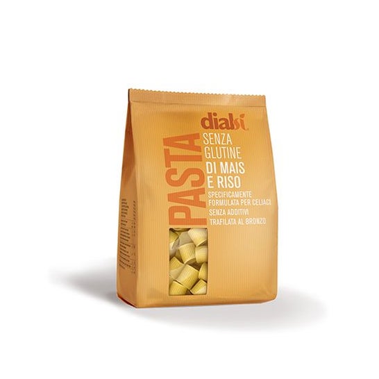 Dialsì Pasta Sin gluten Maíz y Arroz Mezze Maniche 63 800 g