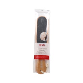 Red By Kiss KNY Double Sided Wooden Pedicure File 1 ud