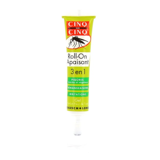 Cinco de Cinco Rollos de Calmante 3 en Un Tubo de 17 ml