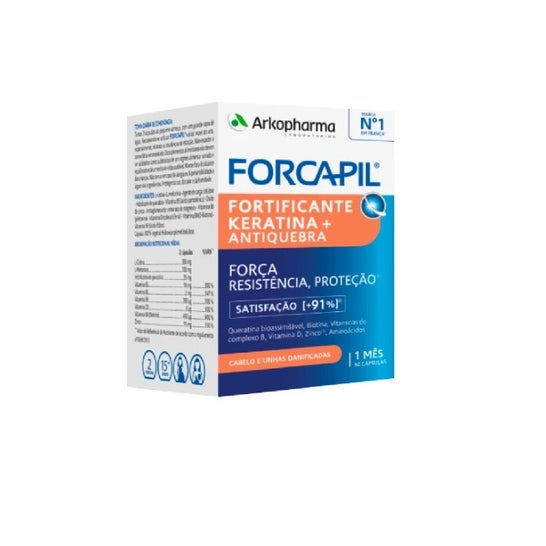 Arkopharma Forcapil Fortificante Keratina+ 60caps