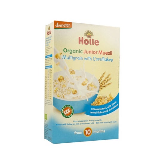 Holle Papilla Muesli Multicereales Maiz 10M 250g