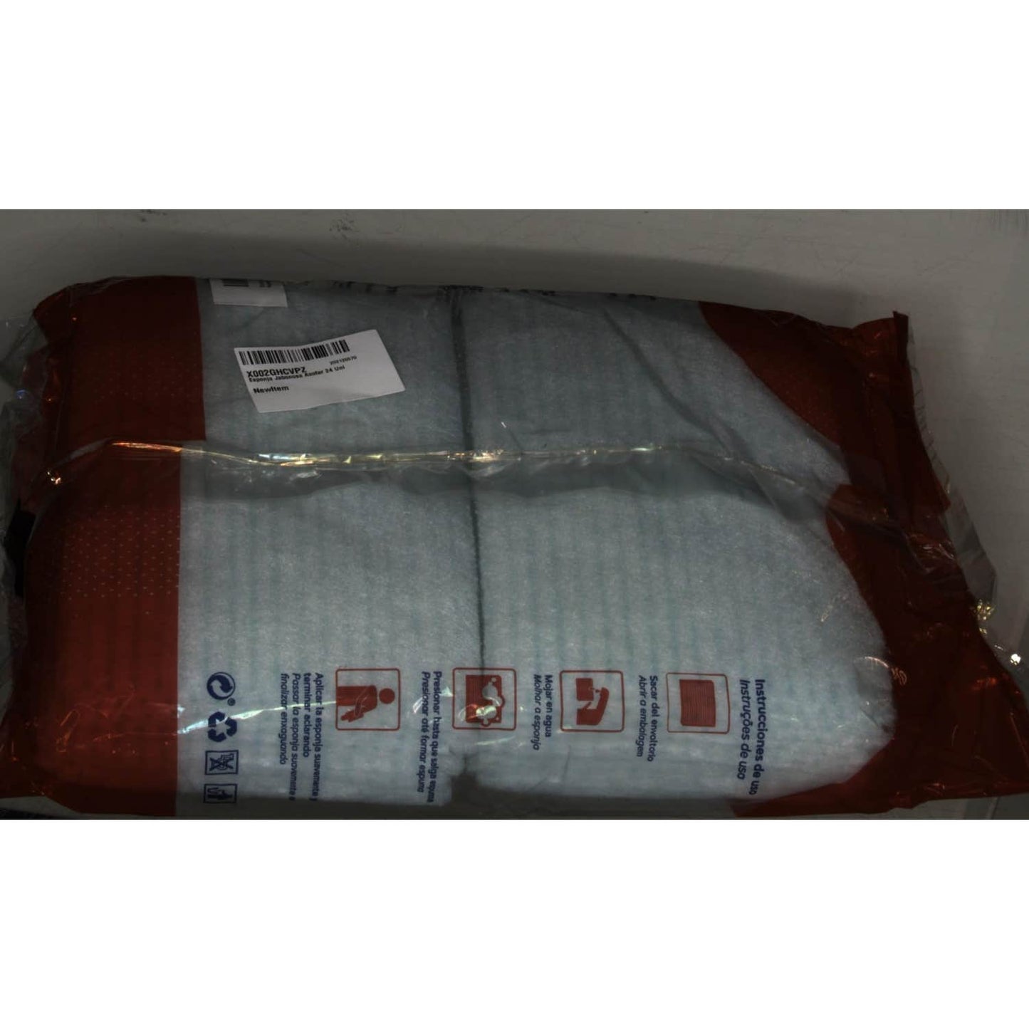 Acofar esponjas enjabonadas desechables 24uds